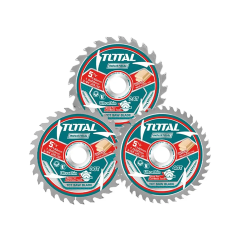Bộ 3 lưỡi cưa TCT siêu mỏng 140mm -TOTAL-TAC236140