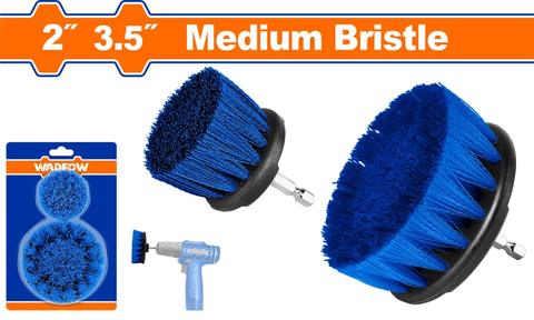 Bộ 2 bàn chải tròn lông thường WADFOW WND2401