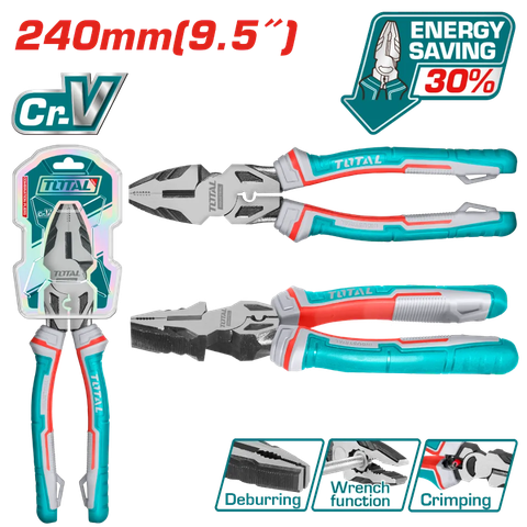 Kềm răng cao cấp (9.5") -TOTAL-THT210906S