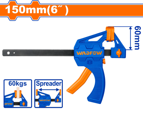 Thanh kẹp nhanh 150mm(6")-Wadfow WCP4306