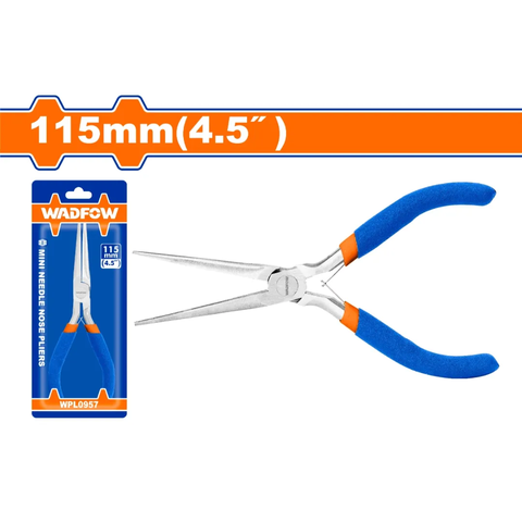 kìm mũi kim mini 4.5"-Wadfow WPL0957