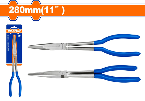 kìm mũi dài thẳng 11"-Wadfow WPL1E11