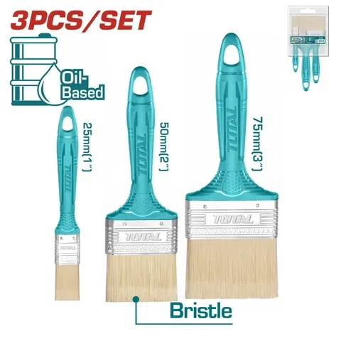 Bộ 3 cọ sơn -TOTAL-THT8450301