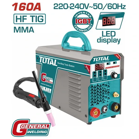 Máy hàn TIG/MMA Inverter 160A/ 85V-TOTAL-TIG1601