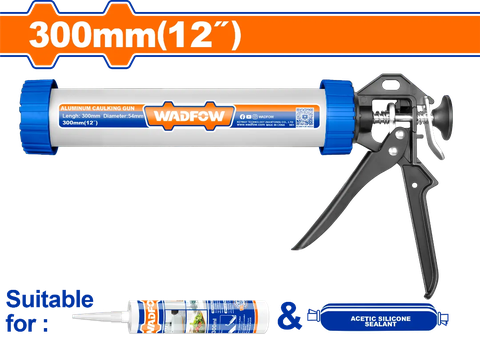Súng nhôm bắn keo silicone 300mm(12")-Wadfow WCG5312