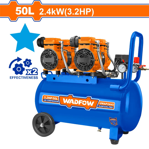 Máy nén khí (không dầu) 2400W-50L Wadfow WAP2A45
