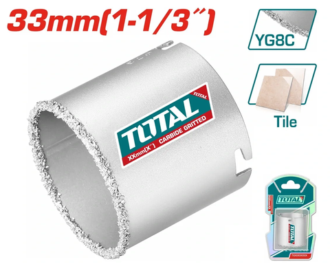 Mũi khoét lỗ 33mm -TOTAL-TAC440331