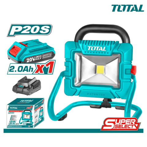 Đèn di động dùng pin 20V-TOTAL-TWLI20258