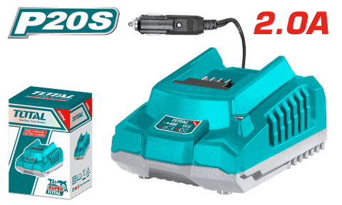 Sạc 20V chui cắm 
DC 12-24V-TOTAL-TFCLI2012