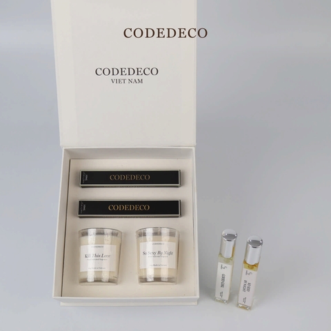 SET AMBER 2 – Set quà nước hoa và nến thơm