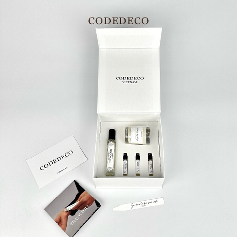 SET AMBER 1 – Set quà nước hoa và nến thơm