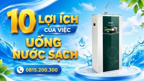 10 Lợi Ích Của Việc Uống Nước Sạch