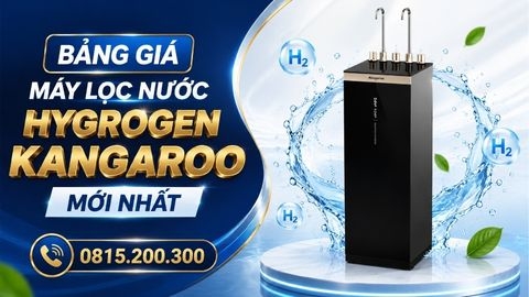 Bảng giá máy lọc nước Hygrogen Kangaroo mới nhất