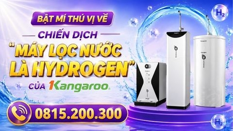 Bật mí thú vị về chiến dịch “Máy lọc nước là Hydrogen” của Kangaroo