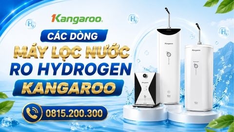 Các dòng máy lọc nước RO Hydrogen Kangaroo