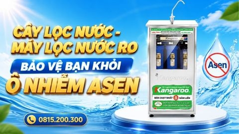 Cây Lọc Nước - Máy Lọc Nước RO Bảo Vệ Bạn Khỏi Ô Nhiễm Asen