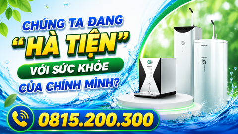 Chúng ta đang “HÀ TIỆN” với sức khỏe của chính mình?
