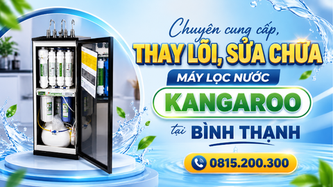 Chuyên cung cấp, thay lõi, sửa chữa máy lọc nước kangaroo tại Bình Thạnh