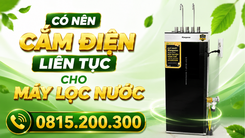Có Nên Cắm Điện Liên Tục Cho Máy Lọc Nước