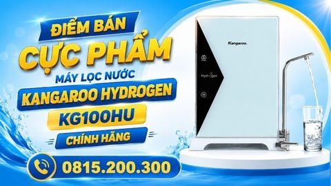 Điểm Bán Cực Phẩm Máy Lọc Nước Kangaroo Hydrogen KG100HU Chính Hãng