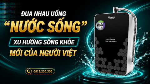 Đua nhau uống “nước sống”: Xu hướng sống khỏe mới của người Việt