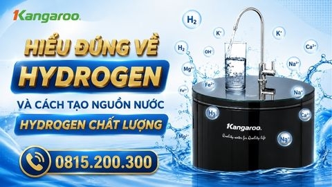 Hiểu đúng về Hydrogen và cách tạo nguồn nước Hydrogen chất lượng
