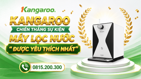 Kangaroo chiến thắng sự kiện “Máy lọc nước được yêu thích nhất”