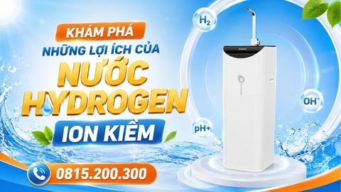 Khám Phá Những Lợi Ích Của nước Hydrogen Ion Kiềm