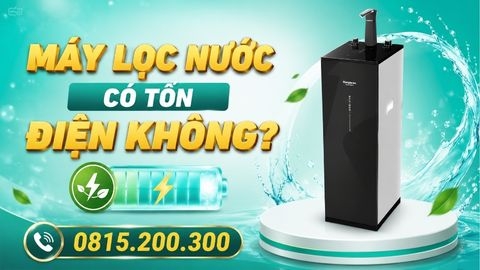 Máy Lọc Nước Có Tốn Điện Không?