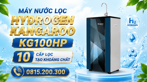 Máy nước lọc Hydrogen Kangaroo KG100HP-10 cấp lọc tạo khoáng chất