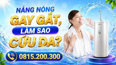 Nắng nóng gay gắt, làm sao CỨU DA?