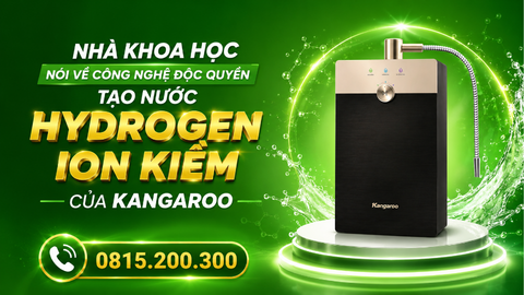 Nhà khoa học nói về công nghệ độc quyền tạo nước Hydrogen ion kiềm của Kangaroo