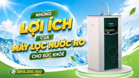 Những Lợi Ích Của Máy Lọc Nước RO Cho Sức Khỏe