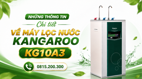 Những thông tin chi tiết về máy lọc nước Kangaroo kg10a3