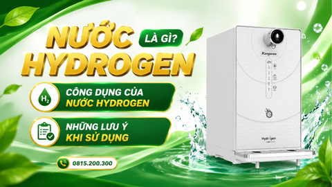 Nước hydrogen là gì? Công dụng của nước hydrogen. Những lưu ý khi sử dụng