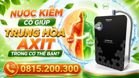 Nước Kiềm Có Giúp Trung Hòa Axit Trong Cơ Thể Bạn?