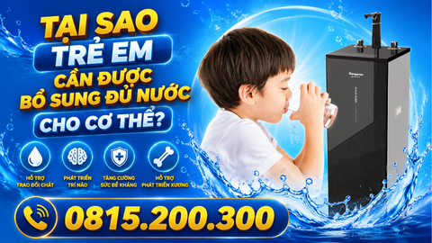 Tại Sao Trẻ Em Cần Được Bổ Sung Đủ Nước Cho Cơ Thể?