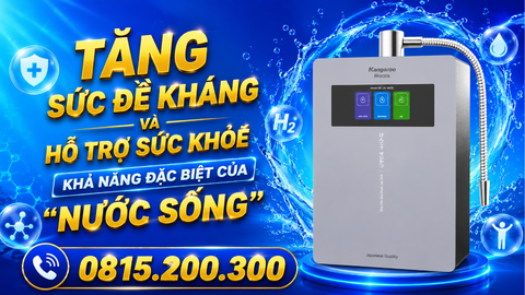 Tăng sức đề kháng và hỗ trợ sức khỏe – Khả năng đặc biệt của “nước sống”