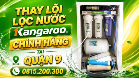 Thay lõi lọc nước Kangaroo chính hãng tại Quận 9