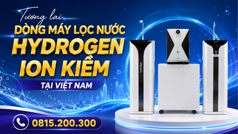 Tương lai dòng máy lọc nước Hydrogen ion kiềm tại Việt Nam