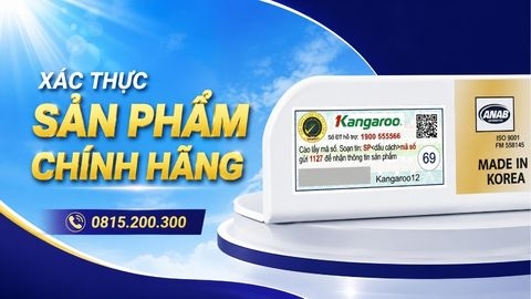 Cách Xác Thực Sản Phẩm Chính Hãng Kangaroo