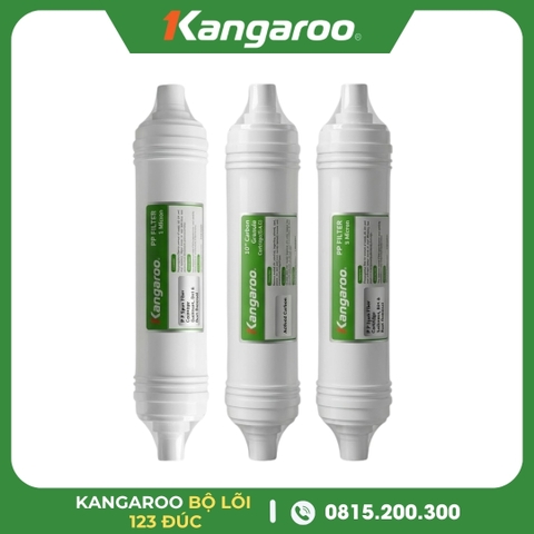 BỘ LÕI 123 ĐÚC MÁY LỌC NƯỚC KANGAROO