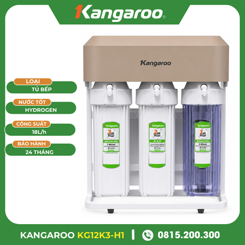 Máy Lọc Nước Kangaroo Tủ Bếp KG12K3-H1