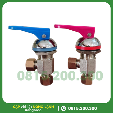 Cặp Vòi LẬT Nóng Lạnh Kangaroo KG10A3, KG19A3, KG09A3