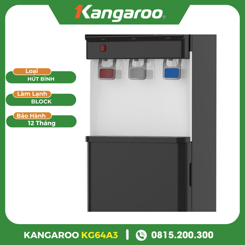 Cây Nước Nóng Lạnh Hút Bình Kangaroo KG64A3