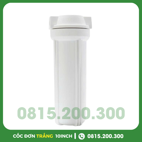 Cốc Lọc Thô Trắng 10 Inch