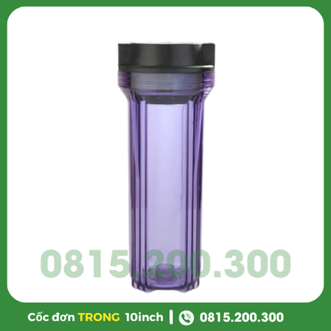 Cốc Lọc Thô Đơn Trong 10inch