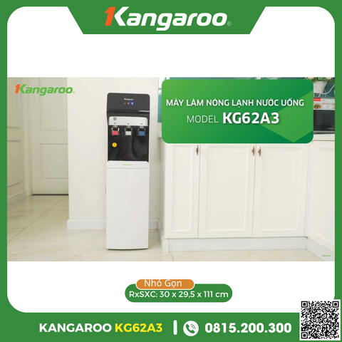 Máy Lọc Nước Có Chức Năng Làm Nóng Lạnh Nước Uống KG62A3