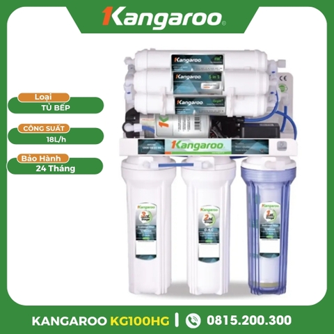 Máy Lọc Nước Hydrogen Kangaroo KG100HG Lắp Tủ Bếp