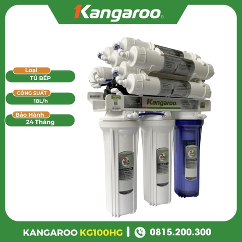 Máy Lọc Nước Hydrogen Kangaroo KG100HG Lắp Tủ Bếp